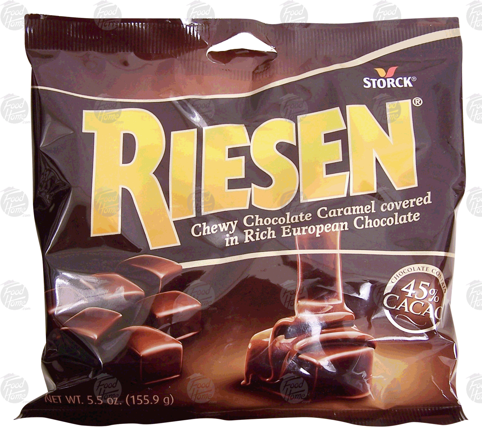 Riesen  chewy chocolate caramel covered in rich european chocolate Full-Size Picture